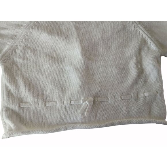 Gymboree Girls 3T White Cardigan Tan Overalls Strawberry Patch Set Embroidered - Picture 11 of 16